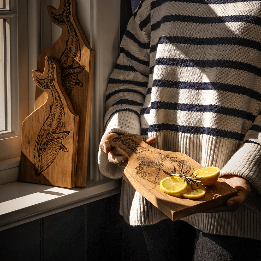 Lobster Oak Serving Board