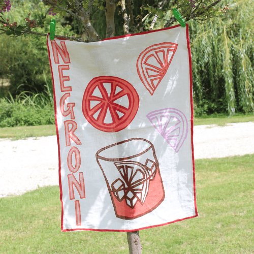 Image showing the Tea Towel, 50 x 70cm, Negroni product.