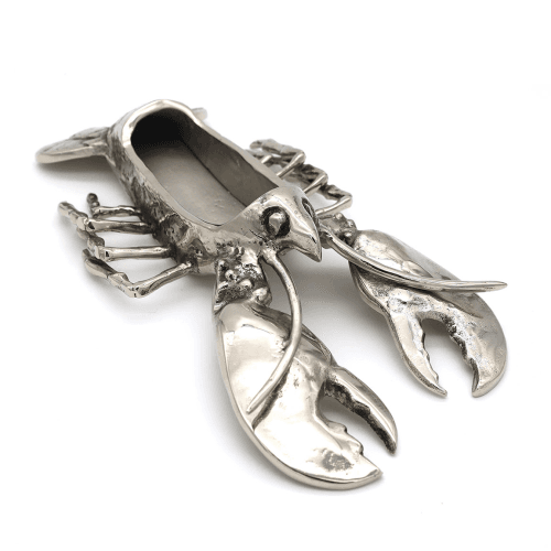 Image showing the Lobster Nibbles Dish, Silver product.
