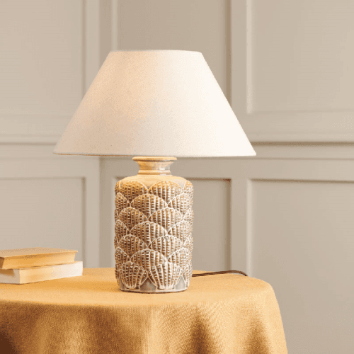 Image showing the Dune Table Lamp, Reactive Blue product.