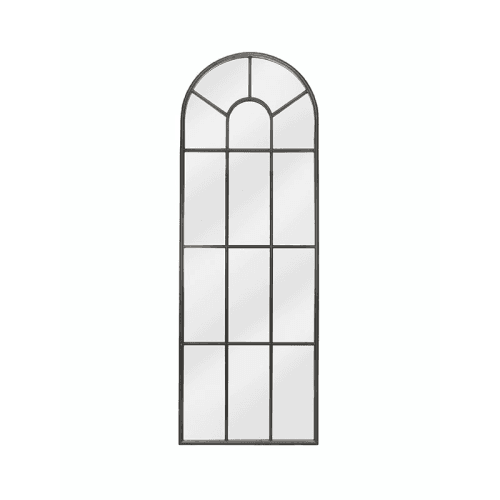 Image showing the Fulbrook Arched Mirror, Black product.