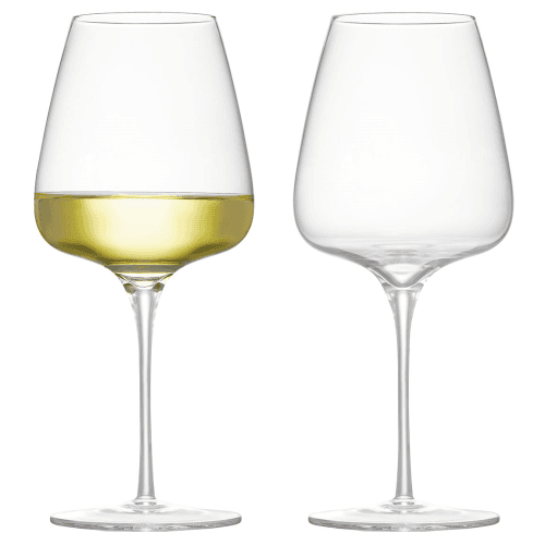 Image showing the Juno Set of 2 White Wine Glasses product.