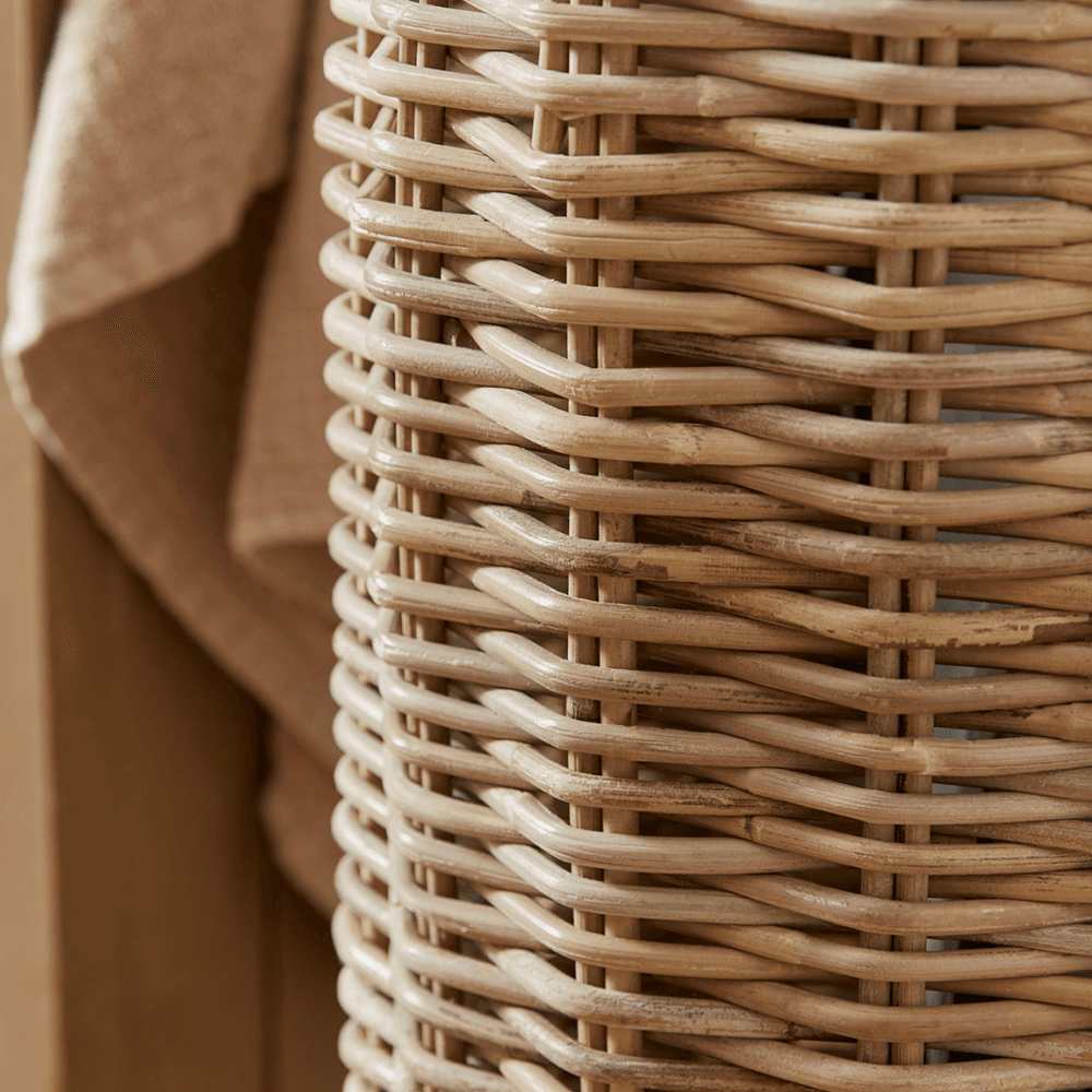Rattan Umbrella Basket, Natural