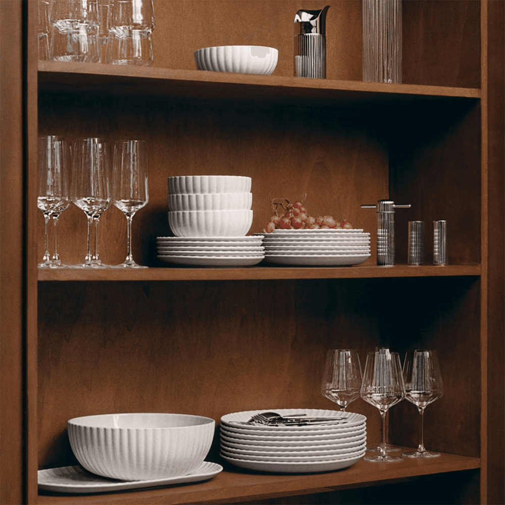 Bernadotte Lunch Plate, Porcelain