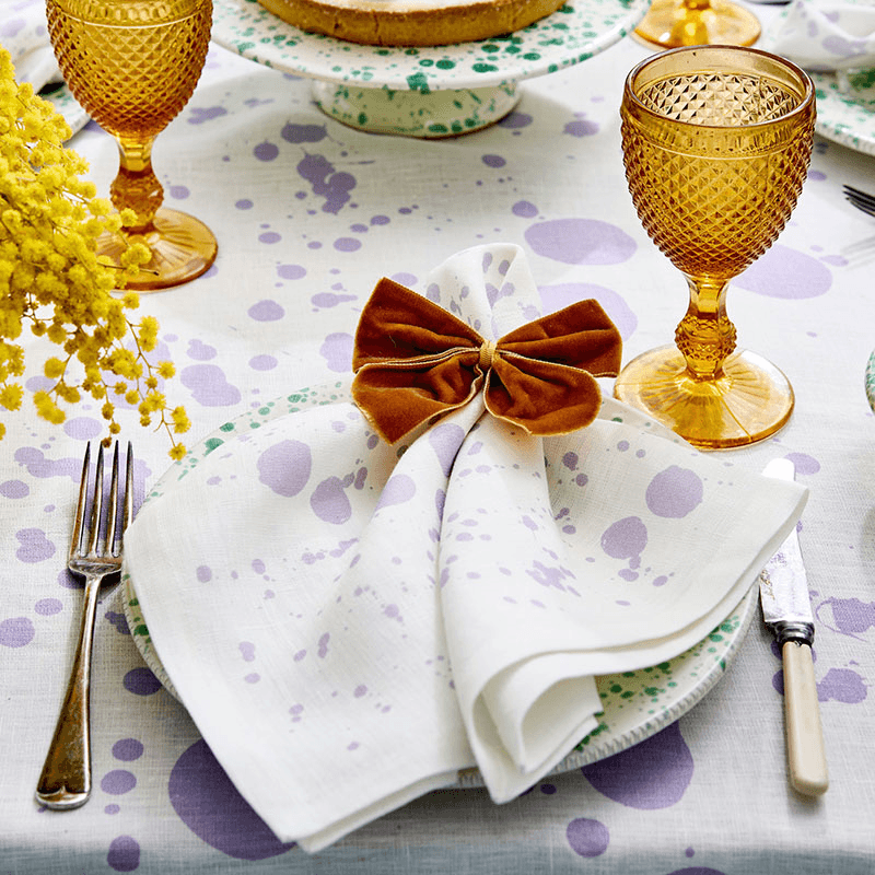 Splatter Set of 4 Napkins