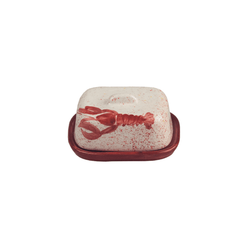 Image showing the Lobster Butter Dish, Red product.