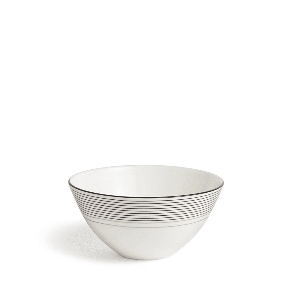 Luxe Graphite Bowl, Black & White