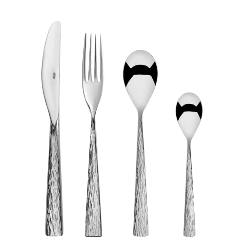 Image showing the Flow 24 Piece Cutlery Set, Stainless Steel product.
