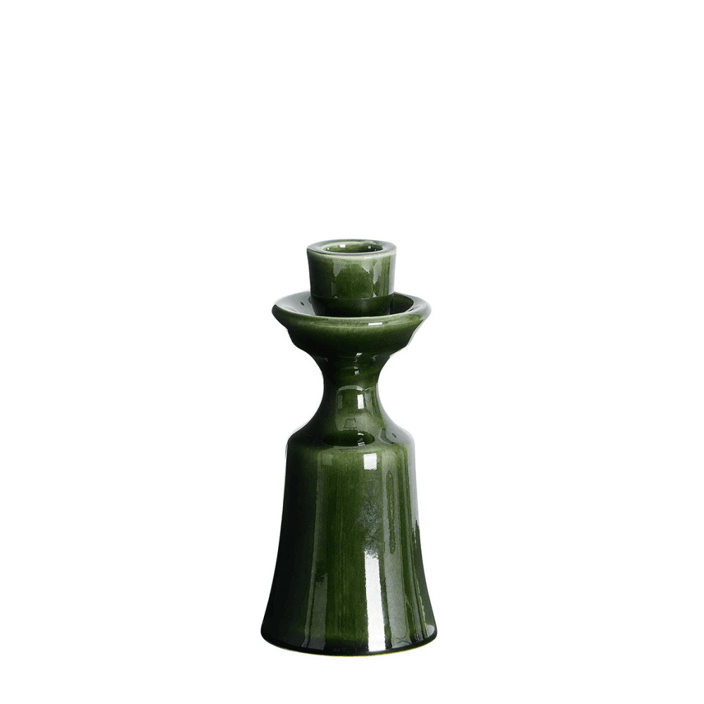 Alma Candlestick, Green