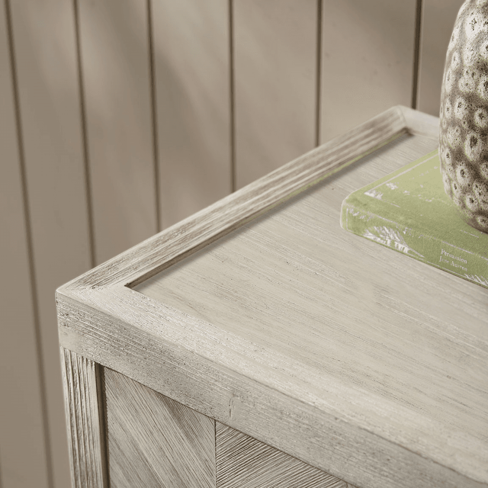 Tova Limewashed Chest of Drawers, Natural