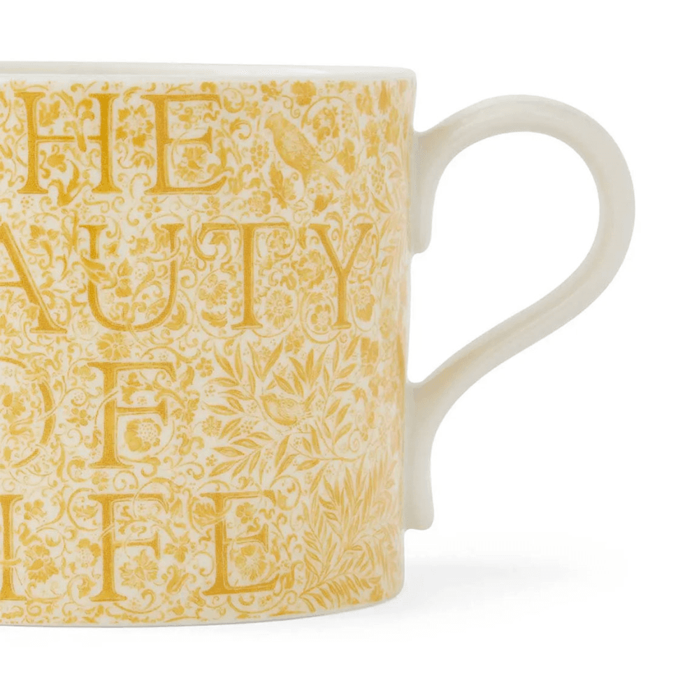 Morris & Co Beauty of Love Set of 2 Mugs, Multi