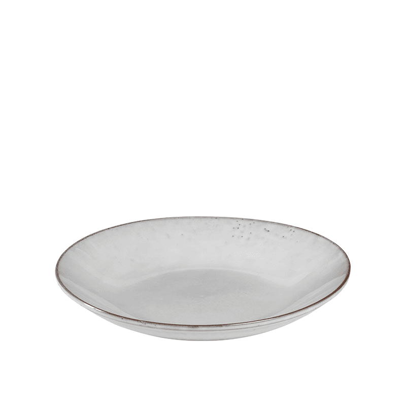 Nordic Sand Pasta Plate, Natural