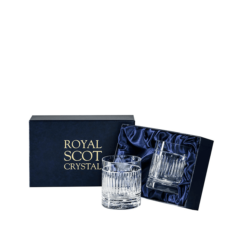Art Deco Set of 2 Large Tumblers