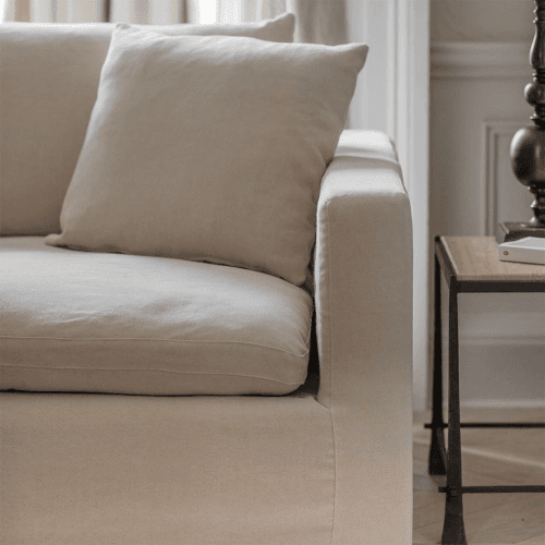 Image showing the Aldbury Tailored Sofa, Oatmeal product.