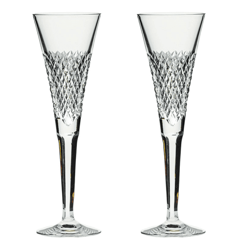 Image showing the Tiara Champagne Flutes, Clear product.
