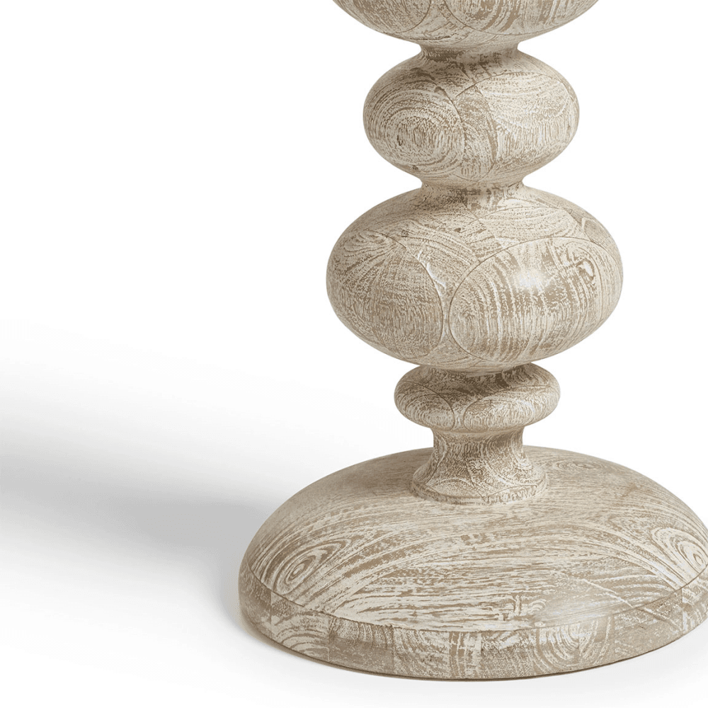 Minerva Floor Lamp Base, Cloud Wash