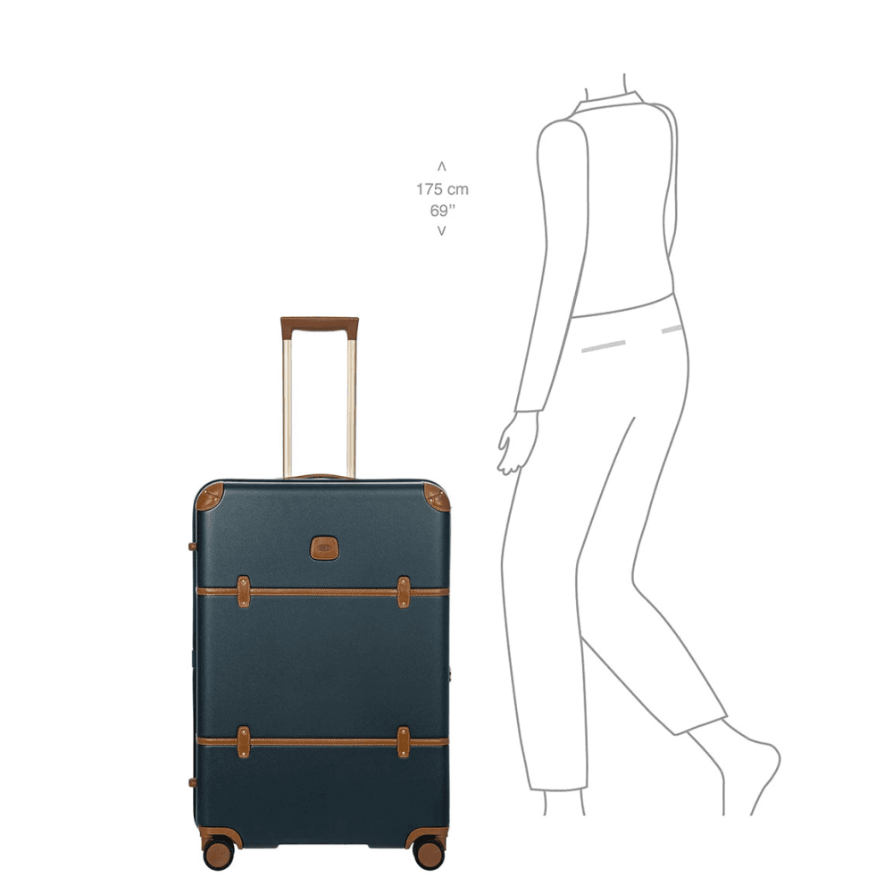 Bellagio Hybrid Carry on Suitcase, Blue