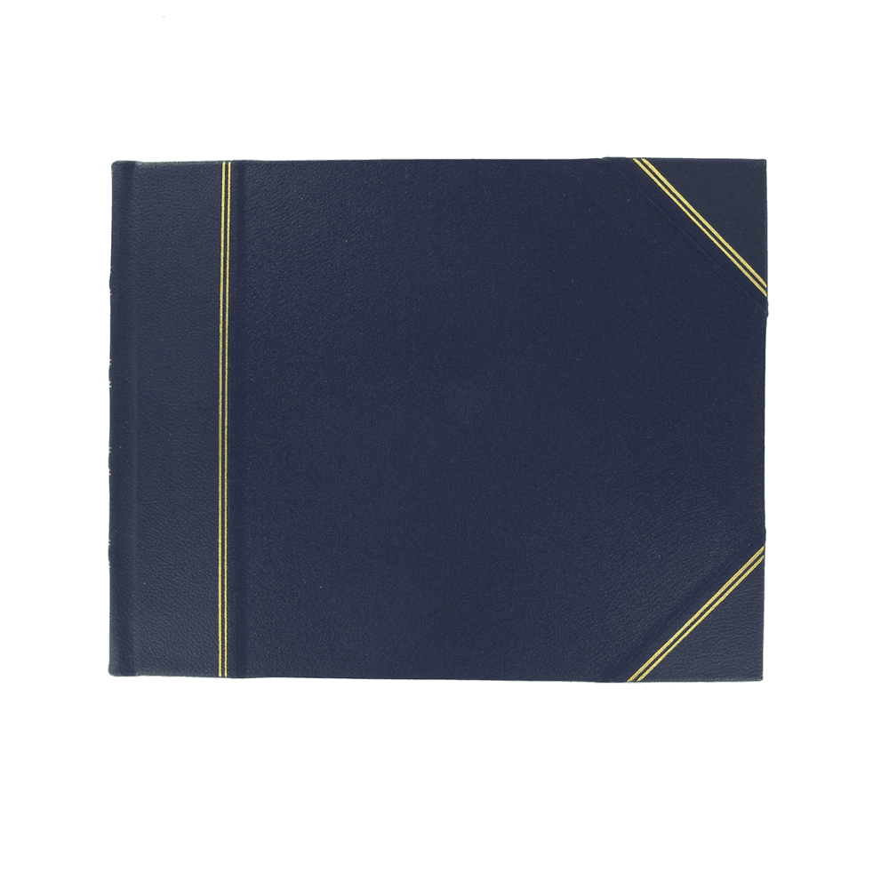 Classic Half Bound Lined Visitors Book