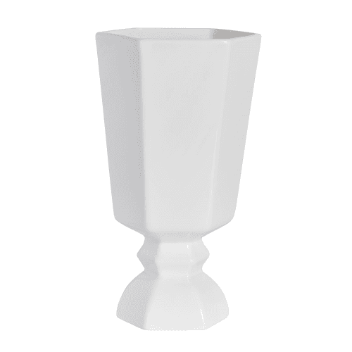 Image showing the Harriet Urn, White, White product.