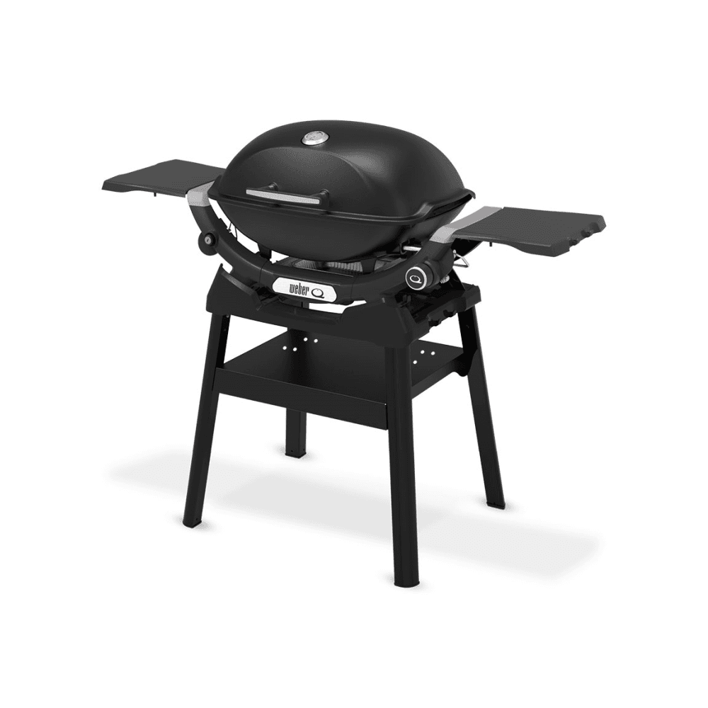 Q 2200N Gas Barbecue with Side Tables, Black