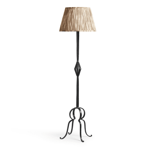 Image showing the Clementina Floor Lamp Base, Verdigris product.