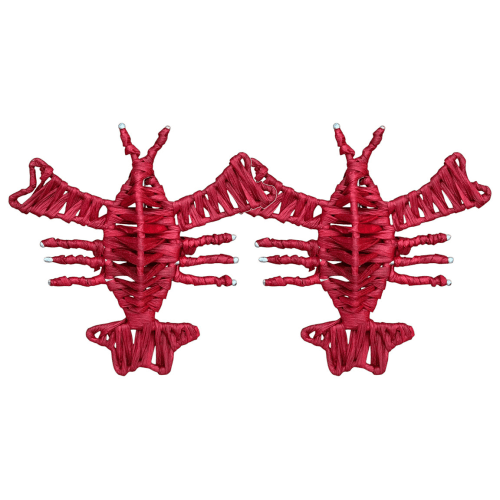 Image showing the Raffia Set of 2 Napkin Rings product.