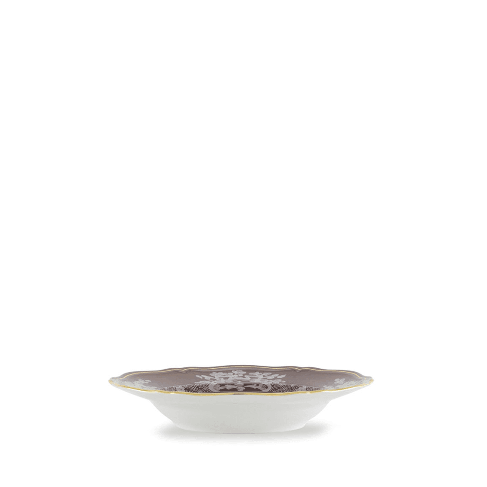 Oriente Italiano Soup Plate, Castagna