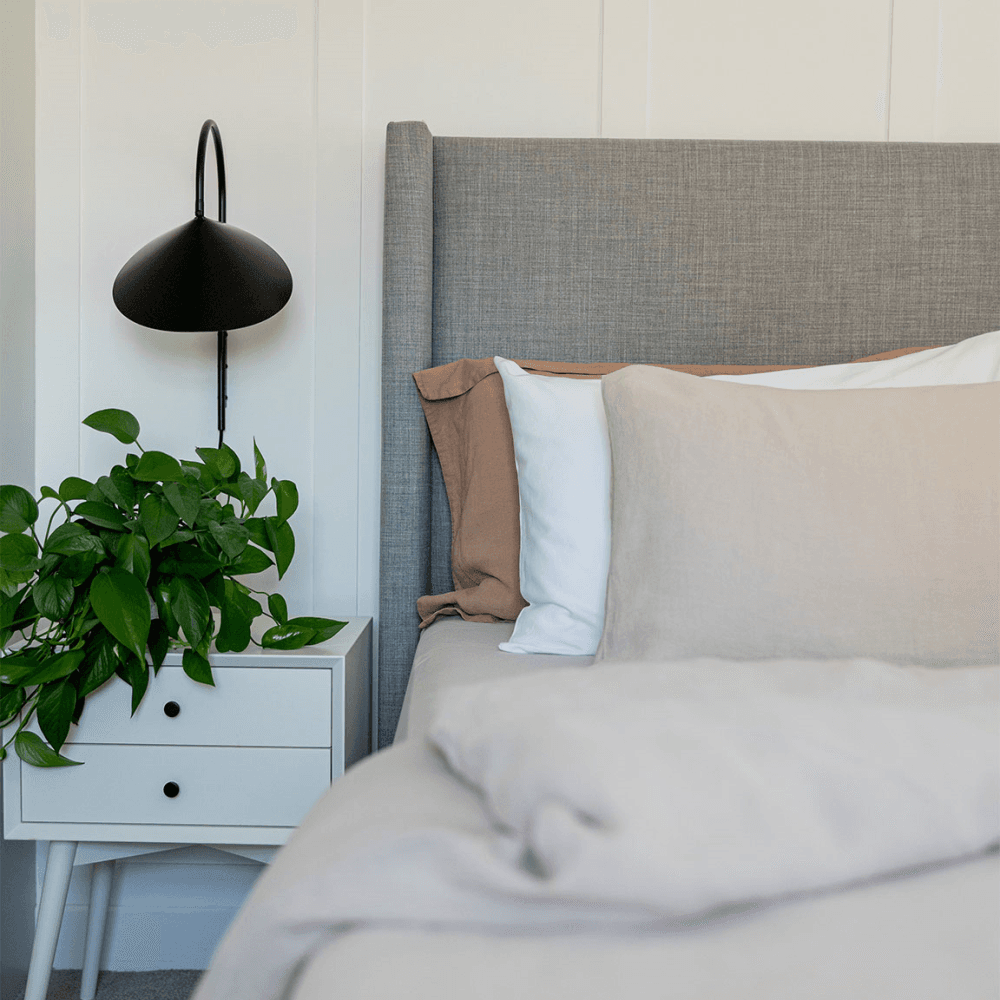 Hemp & Organic Cotton Pair of Housewife Pillowcases