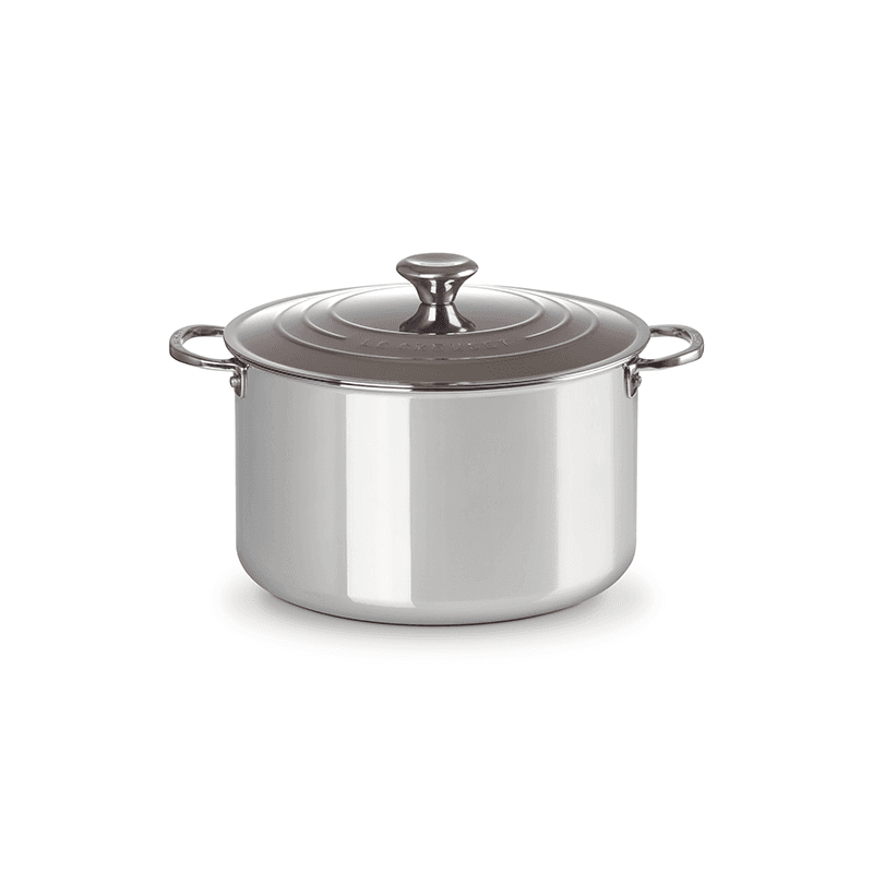 Signature Uncoated Stockpot with lid