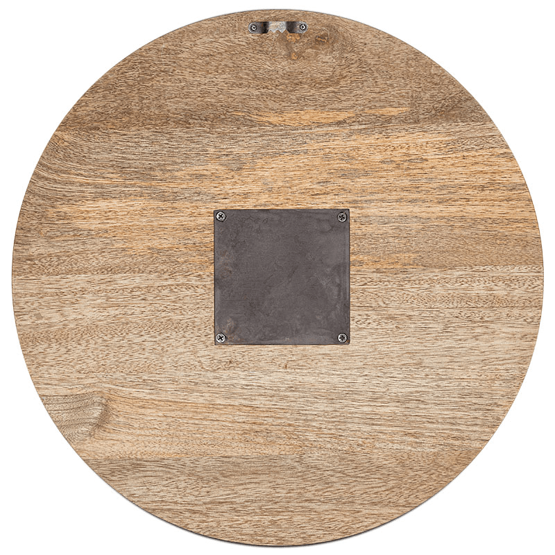 Som Mango Wood Clock, Natural