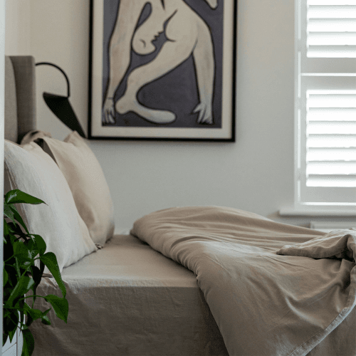Image showing the Organic Cotton Fitted Sheet product.