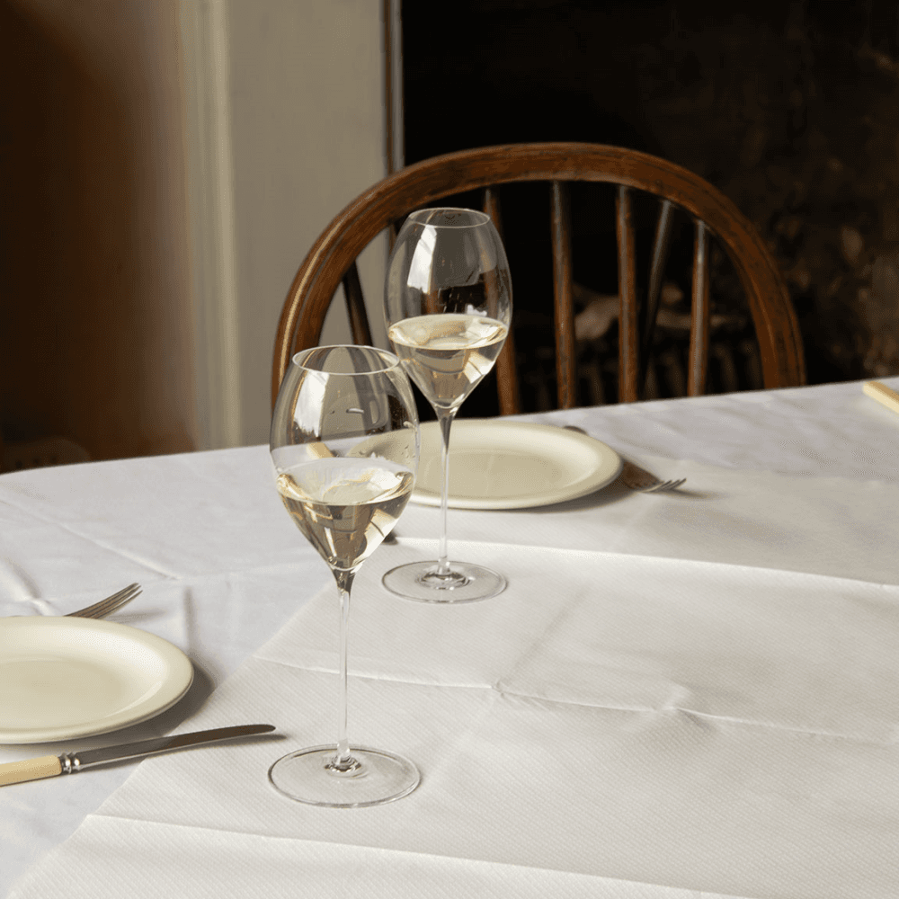 Occassional Set of 2 Champagne Glasses