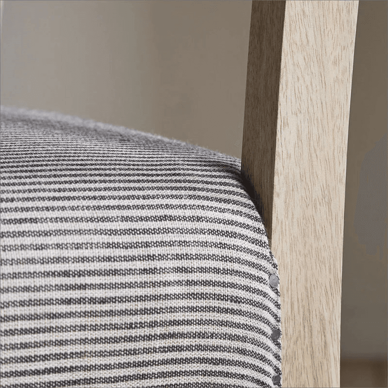 Nadeeka Linen Upholstered Counter Chair, Soft Grey