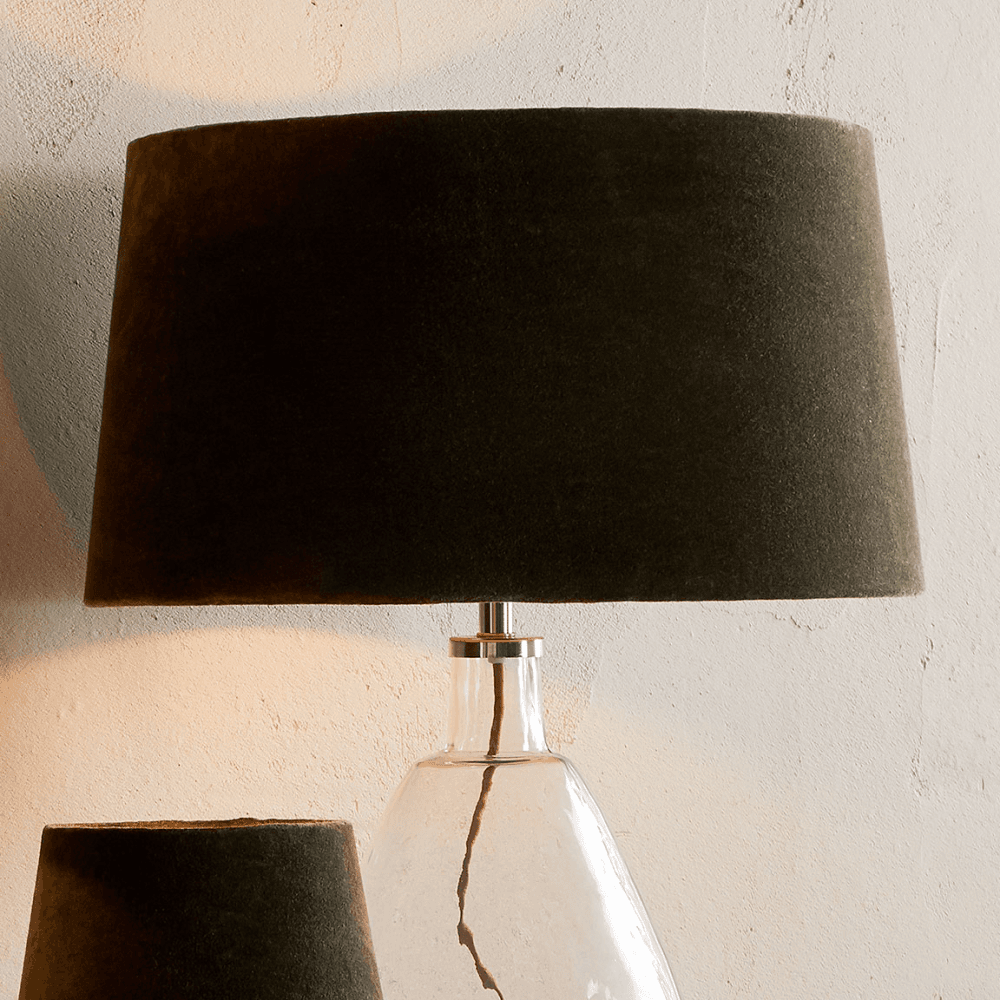 Mendai Velvet & Linen Lampshade