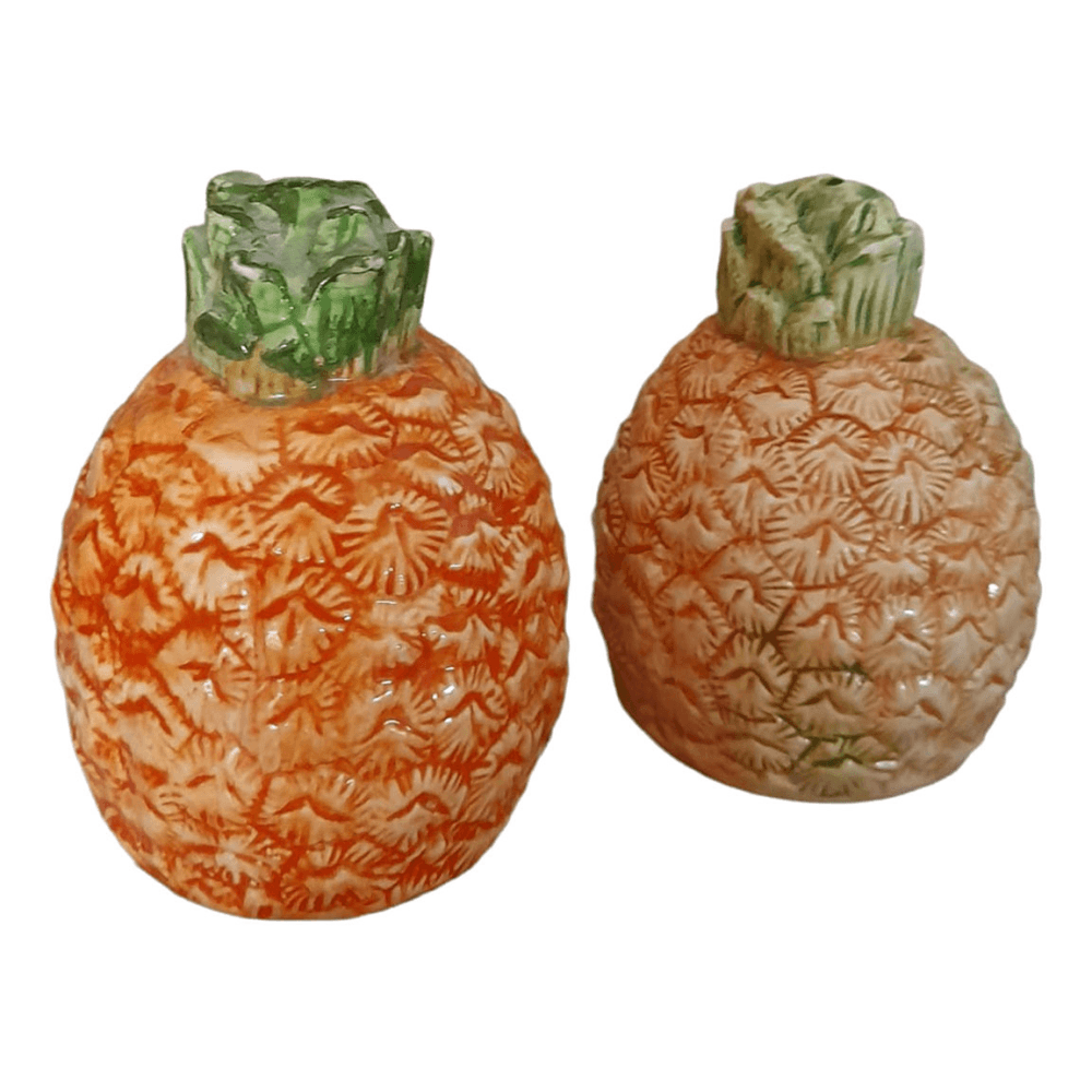 Pineapple Salt & Pepper Shaker, Orange