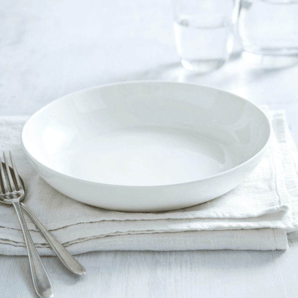 Symons Pasta bowl, White Bone China