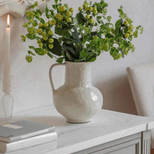 Image showing the Menerbes Menerbes Pitcher, Beige product.