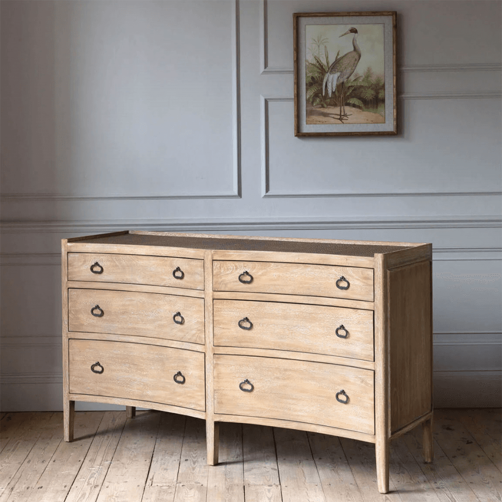Gracie Double Chest of Drawers, 89 x 153cm