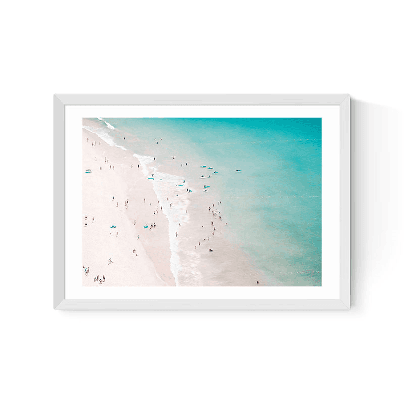 Ingrid Beddoes Beach Summer Lover Ii Framed Print, Blue