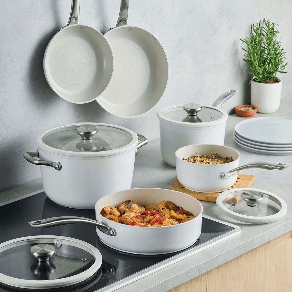 Halo Laser Defence Cookware Set, White