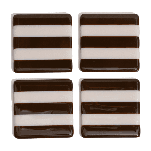 Image showing the Bullseye Set of 4 Coasters product.