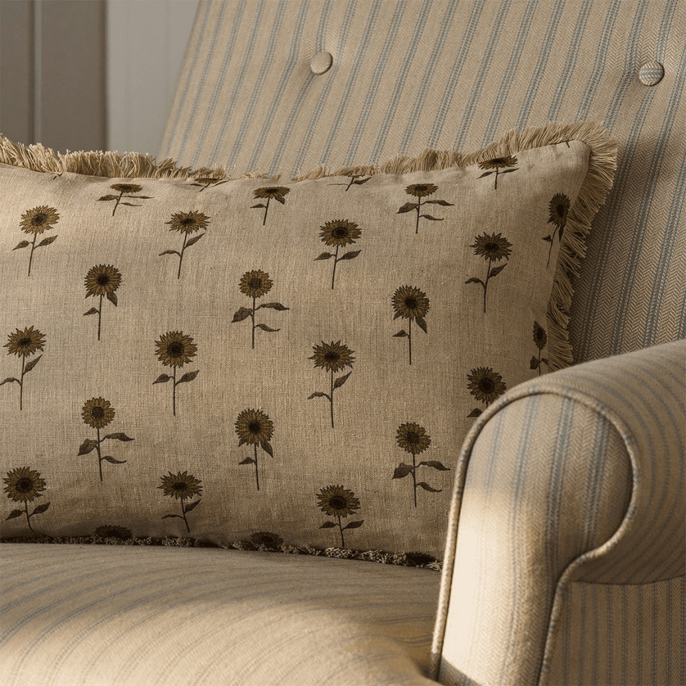 Sunflower Cushion, Natural