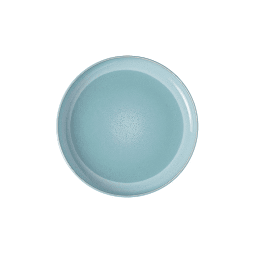 Image showing the Perlemor Dinner Plate, Aqua product.