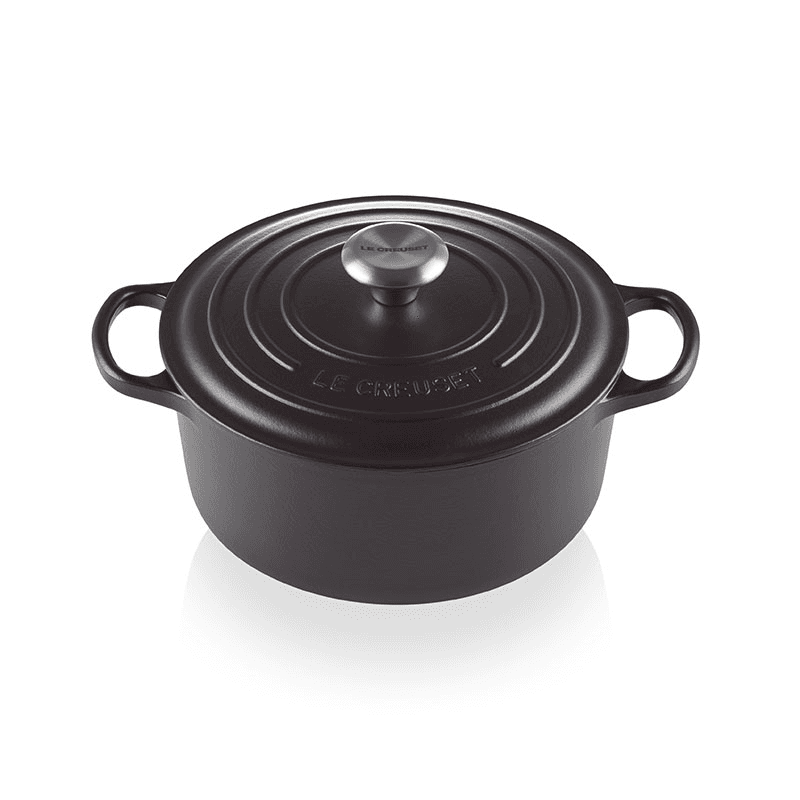 Signature Cast Iron Round Casserole