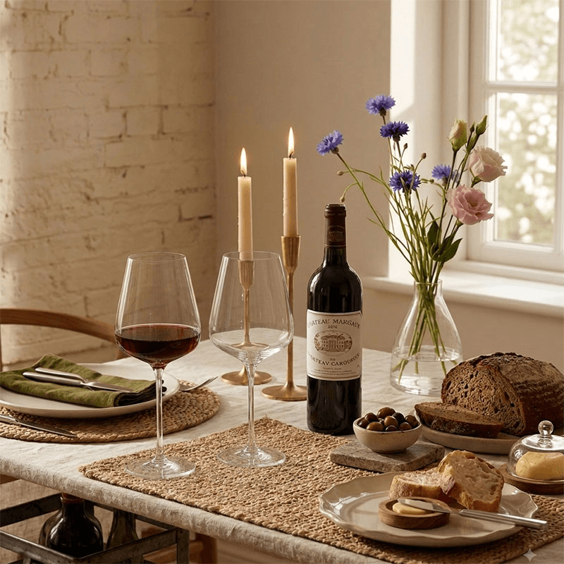 Juno Set of 2 Red Wine Glasses