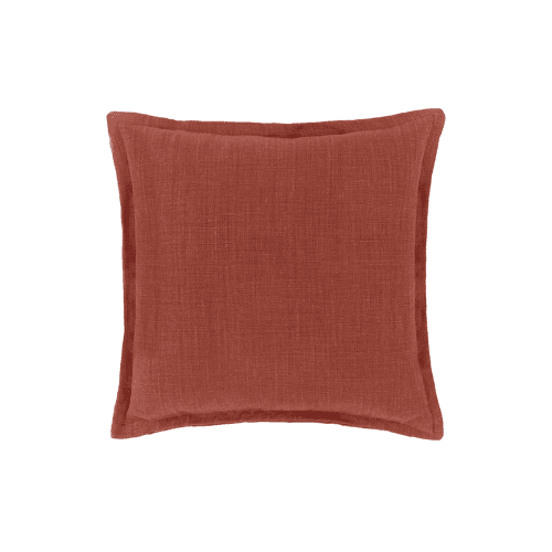 Image showing the Rosalyn Linen Cushion, 50 x 50cm, Saffron product.