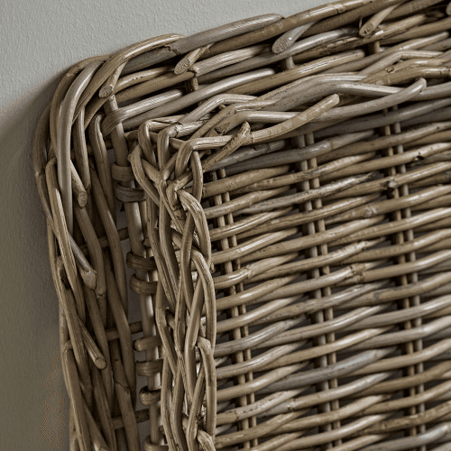 Image showing the Rattan Rectangle Laundry Basket, Natural product.
