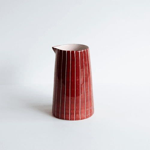 Image showing the Sgraffito Pitcher, 1.25L, Paprika product.