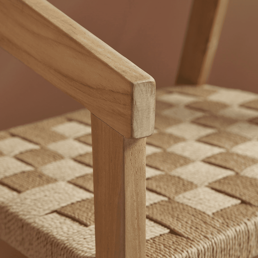 Teak Dining Chair, Natural