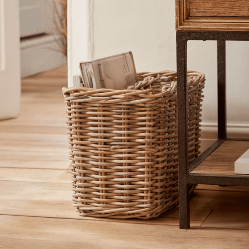 Image showing the Rattan Magazine Rack, Natural product.